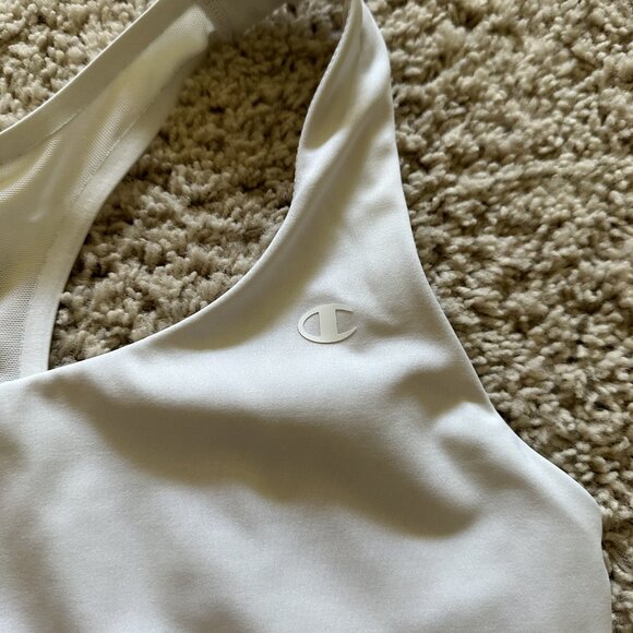 Set of TWO White Champion Racerback Sports Bras Size Large - Picture 4 of 4